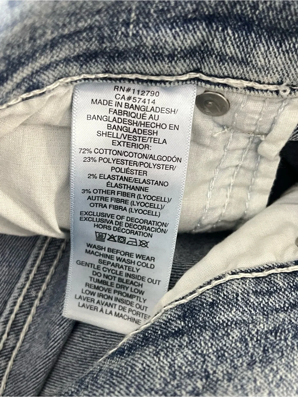 True Religion Geno Stich Slim Jeans Men's 31x32 Blue Relaxed New Odyssey Wash